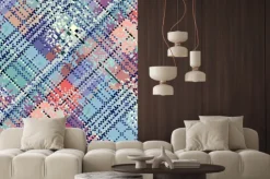 Naklejka: Streszczenie diagonalnej tle