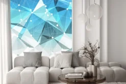 Naklejka: Streszczenie geometryczne tło. vector.