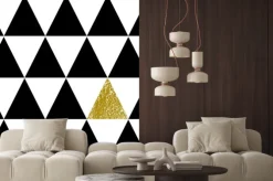 Naklejka: Streszczenie geometryczny wzór