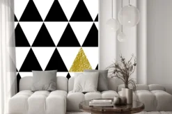 Naklejka: Streszczenie geometryczny wzór