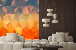 Naklejka: Streszczenie kolorowe tło projektu