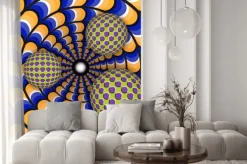 Naklejka: Streszczenie tle.