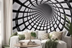 Naklejka: Streszczenie tunelu, 3d