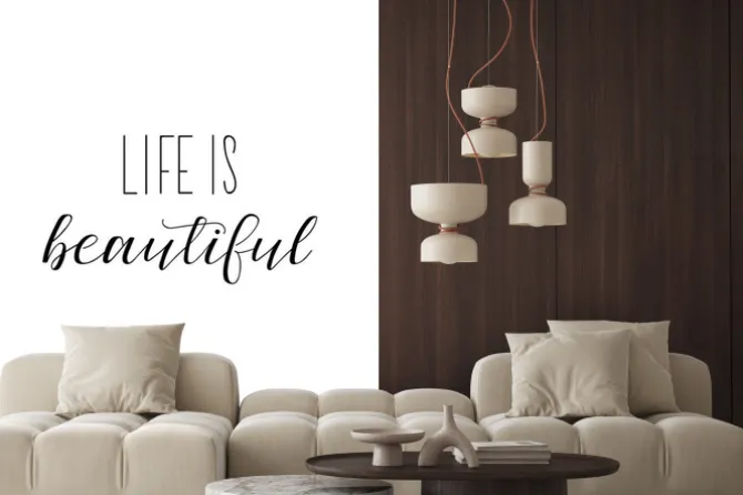 Naklejka: Strony napis kaligrafii.