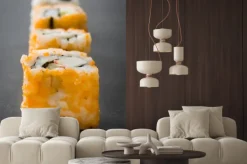 Naklejka: Sushi. japońskie jedzenie