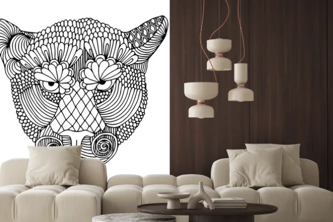 Naklejka: Szef tiger