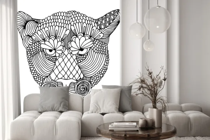 Naklejka: Szef tiger