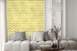 Naklejka: Szewrony złoty biały metallic faux folia chevron wzór tekstury
