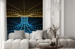 Naklejka: Szkielet symbol ( " wormhole " )