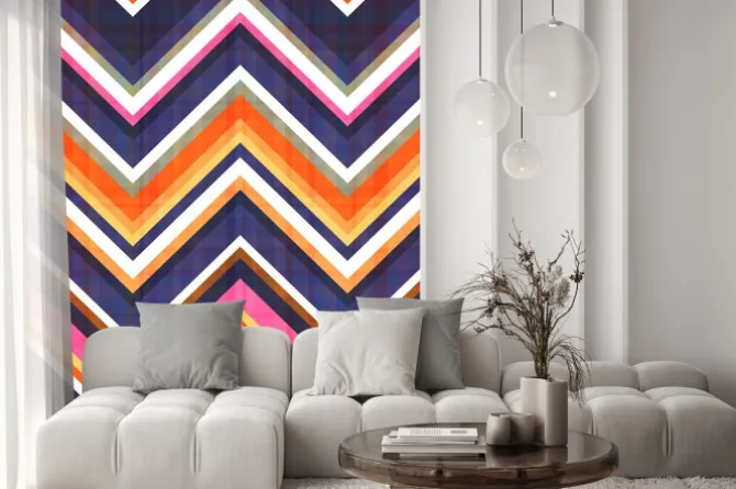 Naklejka: Szwu chevron