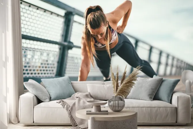 Naklejka: Tak wiele korzyści z ćwiczeń na świeżym powietrzu