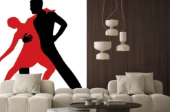 Naklejka: Tancerze tanga