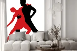 Naklejka: Tancerze tanga