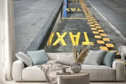 Naklejka: Taxi - znak na drodze