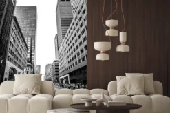 Naklejka: Żółte taksówki na tle czarno-białego nowego jorku