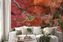 Naklejka: Tekstura czerwonego jaspisu