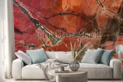 Naklejka: Tekstura czerwonego jaspisu