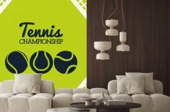 Naklejka: Tenis sport projektowania