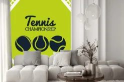 Naklejka: Tenis sport projektowania