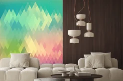 Naklejka: Tło abstrakcyjna romb