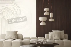 Naklejka: Tło architektoniczne, jonowych kolumny, grafiki wektorowej