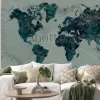 Naklejka: Tło wzór mapy świata