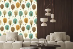 Naklejka: Tło z dekoracyjne krajobraz