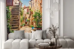 Naklejka: Toskańska uliczka