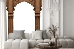 Naklejka: Tradycyjne indyjskie kolumna arc