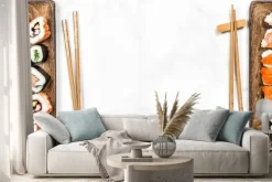 Naklejka: Tradycyjny japoński żywności.