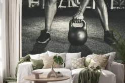 Naklejka: Trening crosstle kettlebell