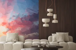 Naklejka: Triangle abstract background