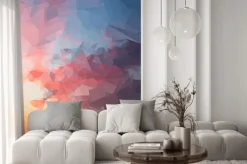 Naklejka: Triangle abstract background