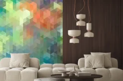 Naklejka: Trójkąt abstract background