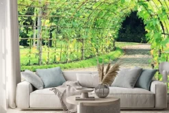 Naklejka: Tunel drzewo kątowy luffa zakładu