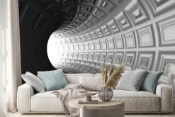 Naklejka: Tunel web siatka