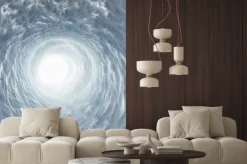 Naklejka: Tunnel of light