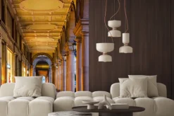 Naklejka: Turyn (torino), typowe pasaże w zabytkowym centrum miasta