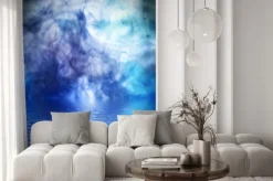 Naklejka: Tusz odzwierciedlenie w powierzchni wody.