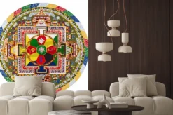 Naklejka: Tybetański mandala