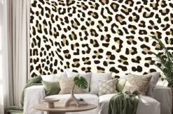 Naklejka: Tygrys futerkowe tekstury