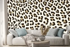 Naklejka: Tygrys futerkowe tekstury