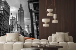 Naklejka: Ulica nowy jork w wieczór