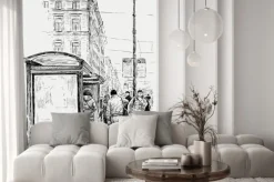 Naklejka: Ulicy wielkiego miasta