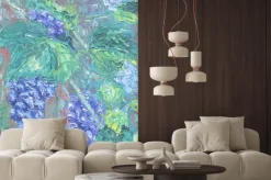 Naklejka: Uprawy winogron, obraz olejny