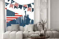 Naklejka: Usa godło