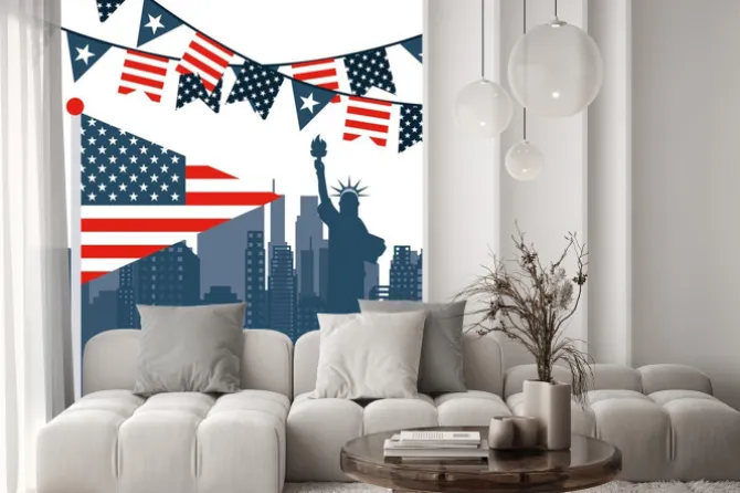 Naklejka: Usa godło