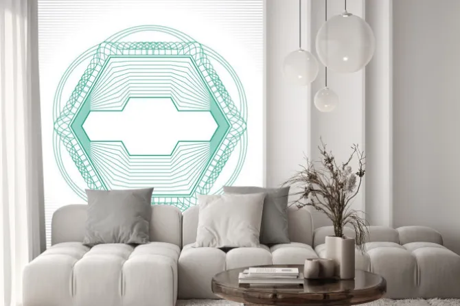 Naklejka: Vector design element dekoracyjna