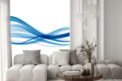 Naklejka: Vector wave abstrakcyjny