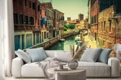 Naklejka: Venice canal place